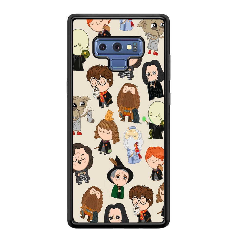 Harry Potter Cute Character Samsung Galaxy Note 9 Case