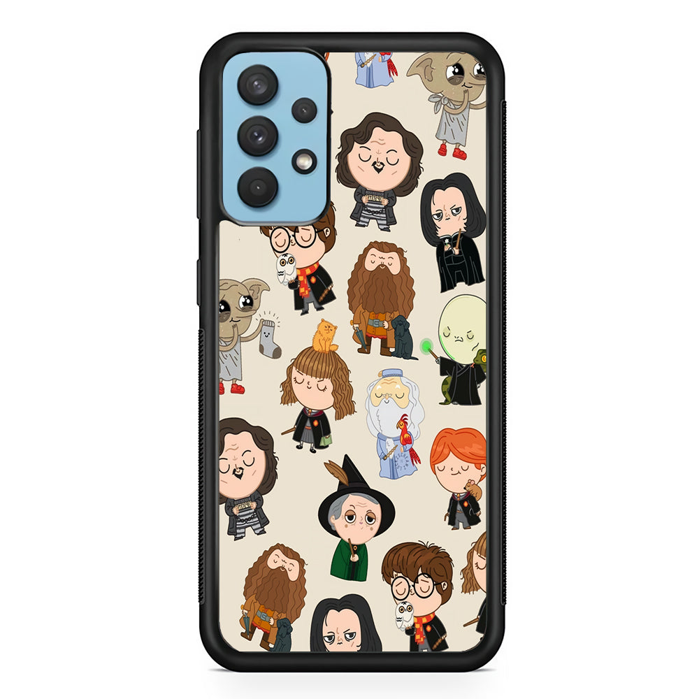 Harry Potter Cute Character Samsung Galaxy A32 Case