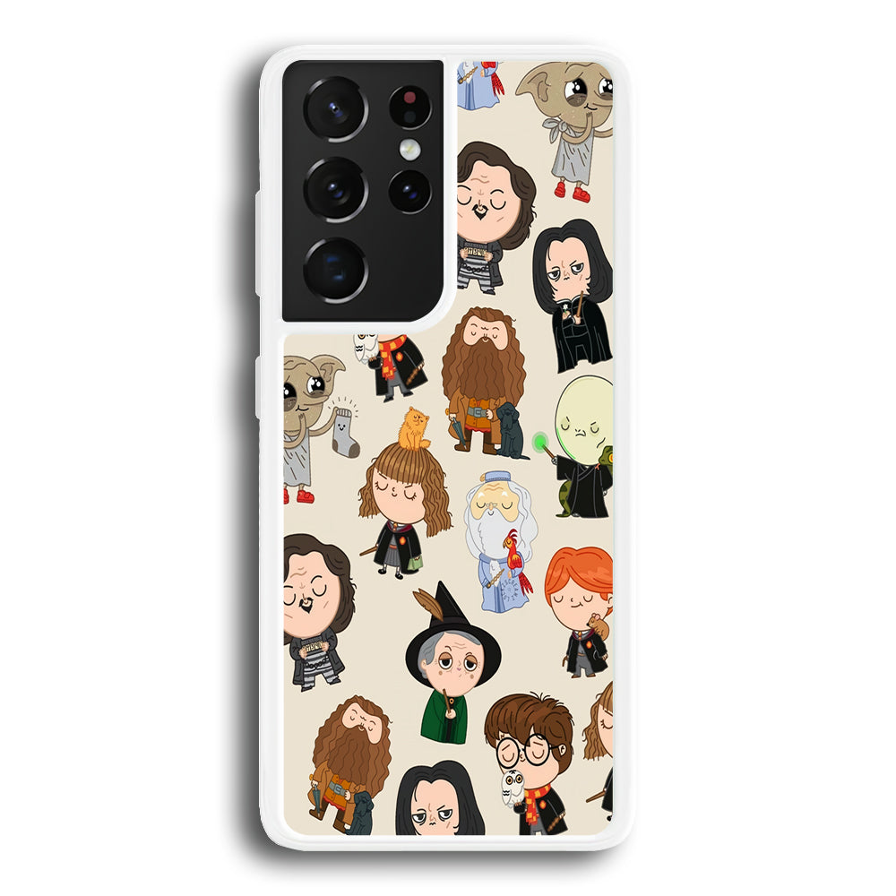 Harry Potter Cute Character Samsung Galaxy S24 Ultra Case