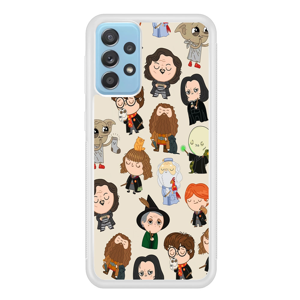 Harry Potter Cute Character Samsung Galaxy A52 Case