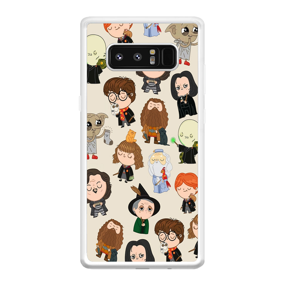 Harry Potter Cute Character Samsung Galaxy Note 8 Case