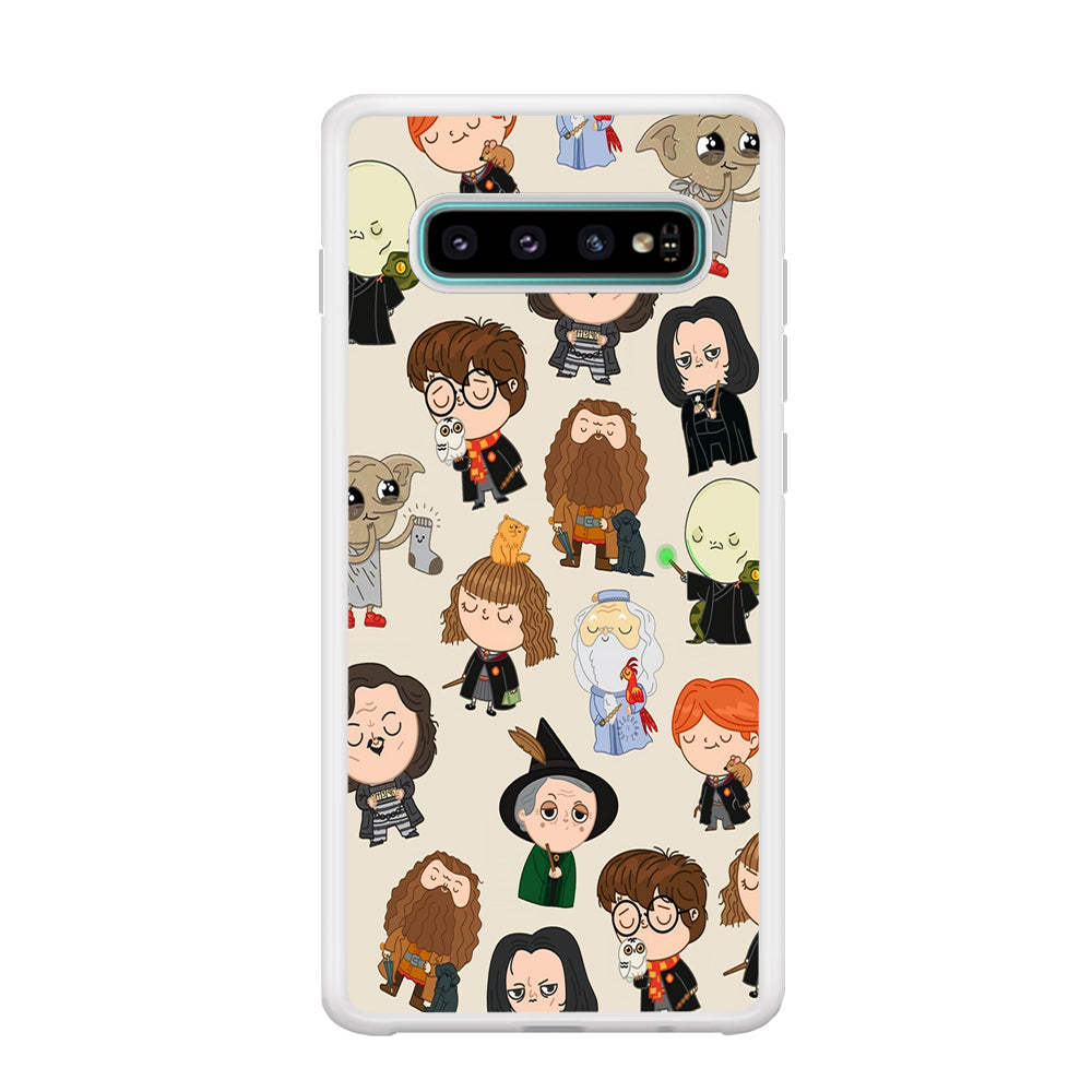 Harry Potter Cute Character Samsung Galaxy S10 Case