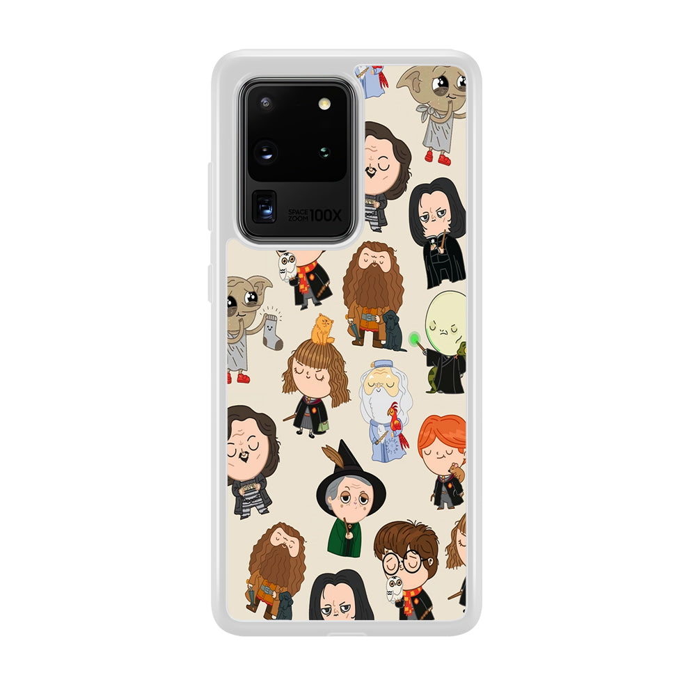 Harry Potter Cute Character Samsung Galaxy S20 Ultra Case