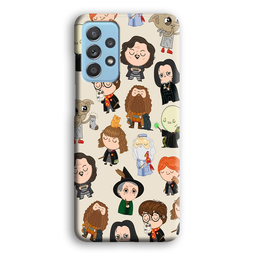 Harry Potter Cute Character Samsung Galaxy A52 Case