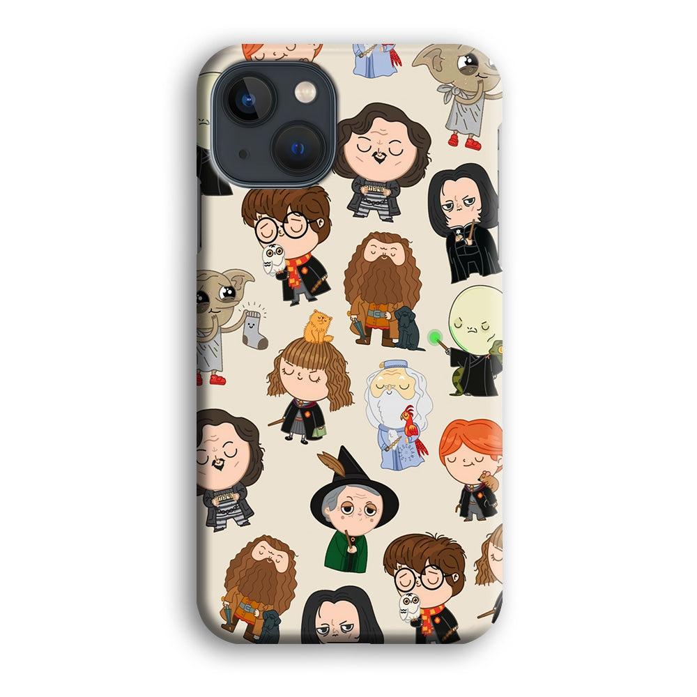 Harry Potter Cute Character iPhone 14 Plus Case