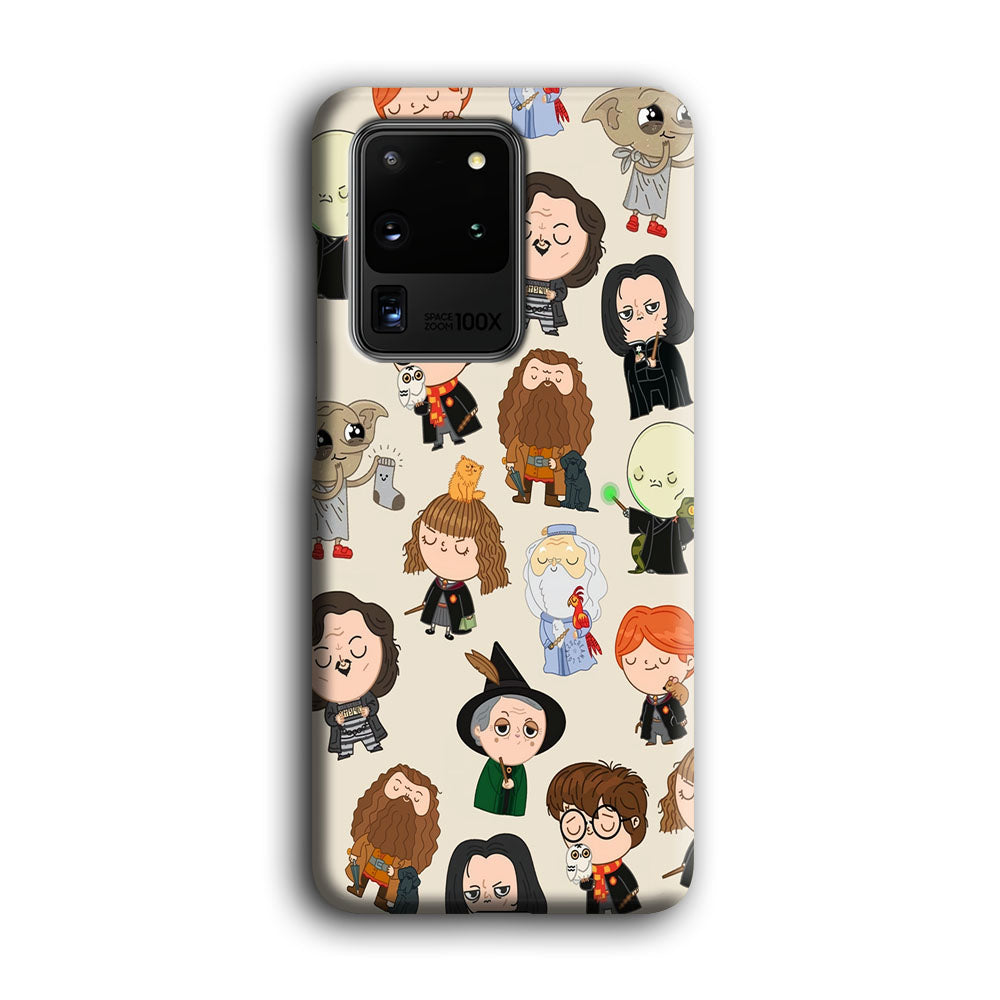 Harry Potter Cute Character Samsung Galaxy S20 Ultra Case