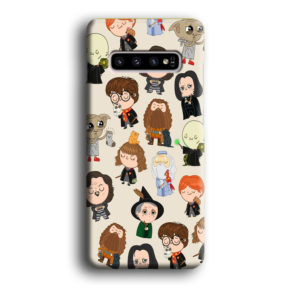 Harry Potter Cute Character Samsung Galaxy S10 Case