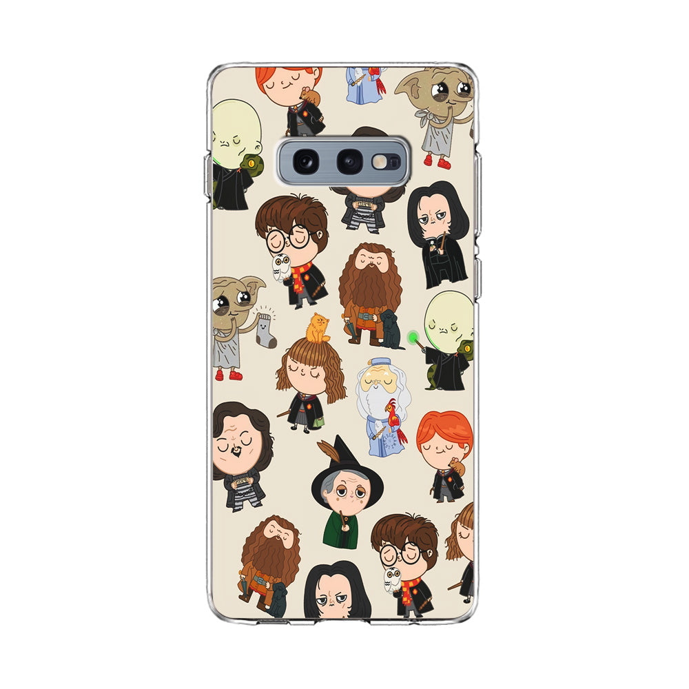 Harry Potter Cute Character Samsung Galaxy S10E Case