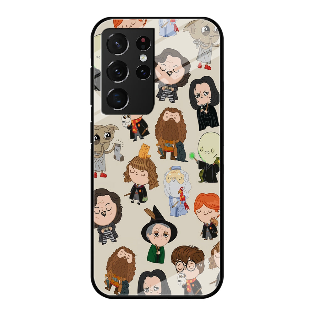 Harry Potter Cute Character Samsung Galaxy S23 Ultra Case