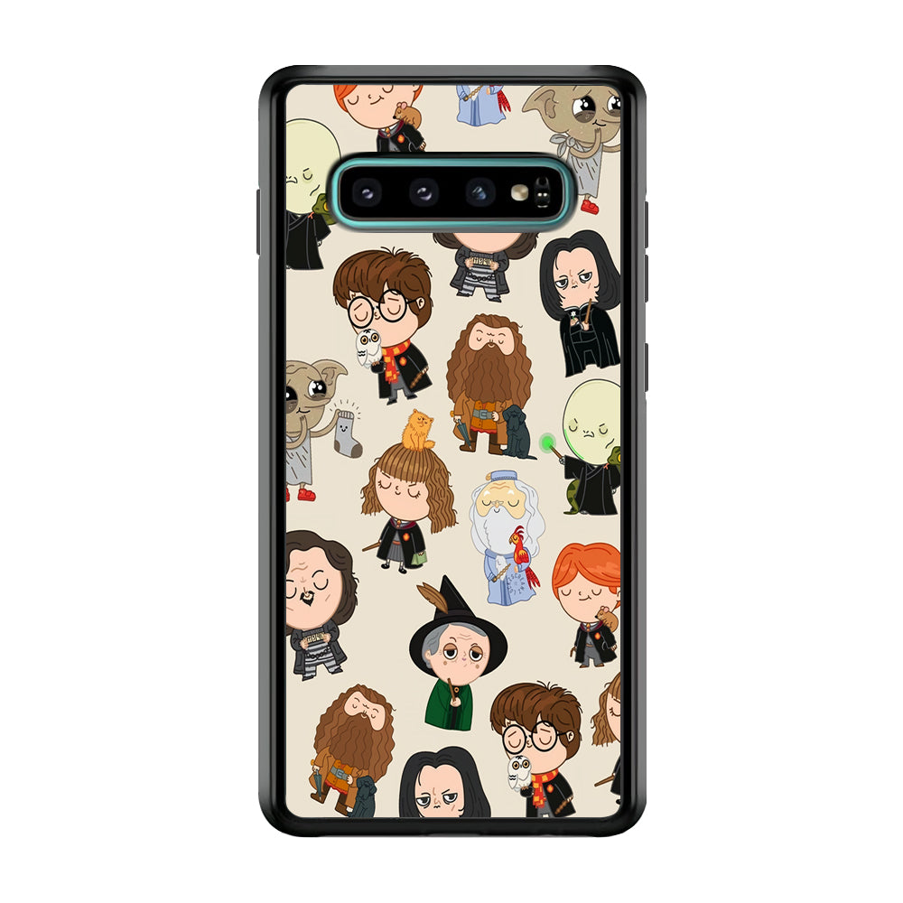 Harry Potter Cute Character Samsung Galaxy S10 Plus Case