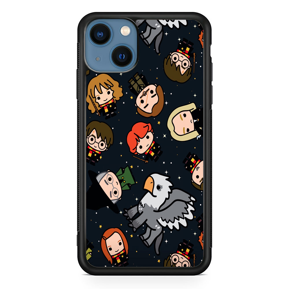 Harry Potter Doodle Star iPhone 14 Plus Case