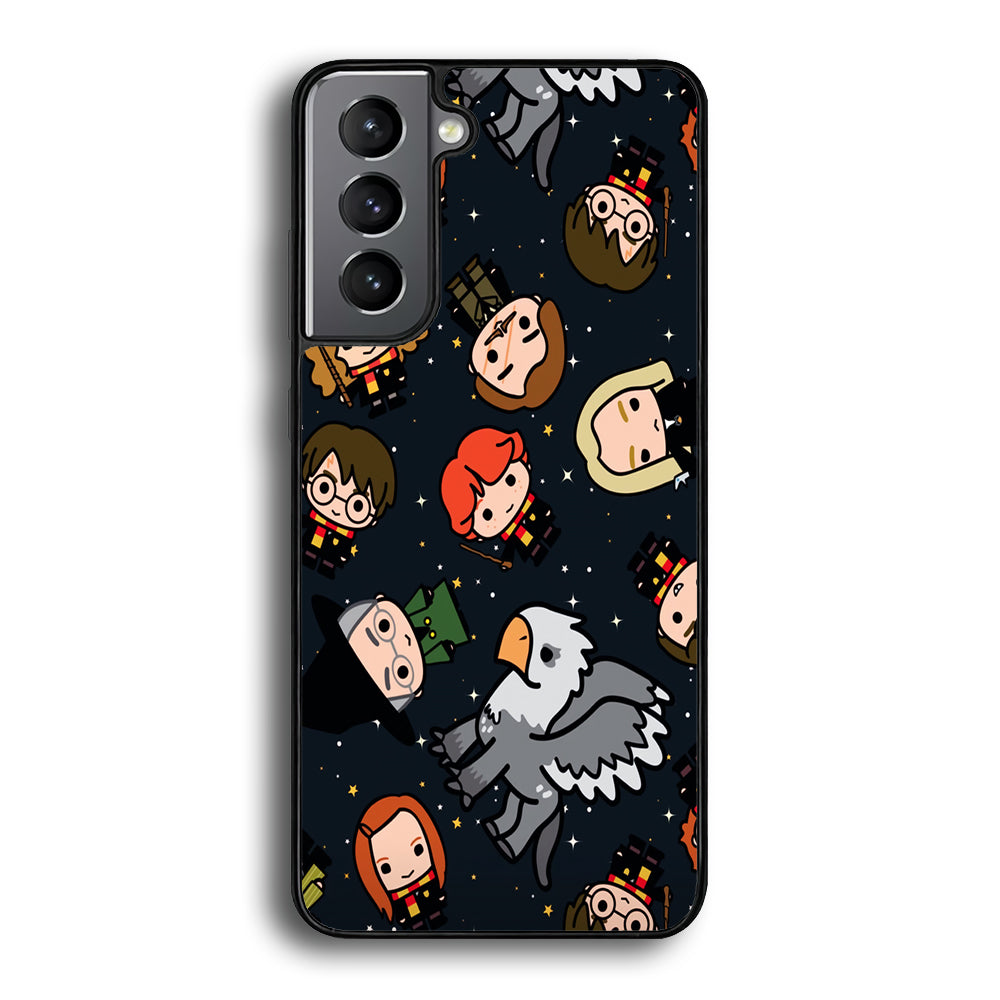 Harry Potter Doodle Star Samsung Galaxy S21 Case