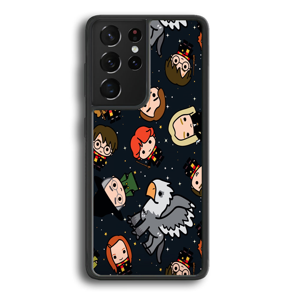 Harry Potter Doodle Star Samsung Galaxy S24 Ultra Case