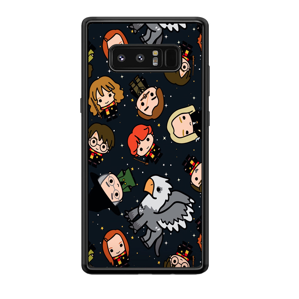 Harry Potter Doodle Star Samsung Galaxy Note 8 Case