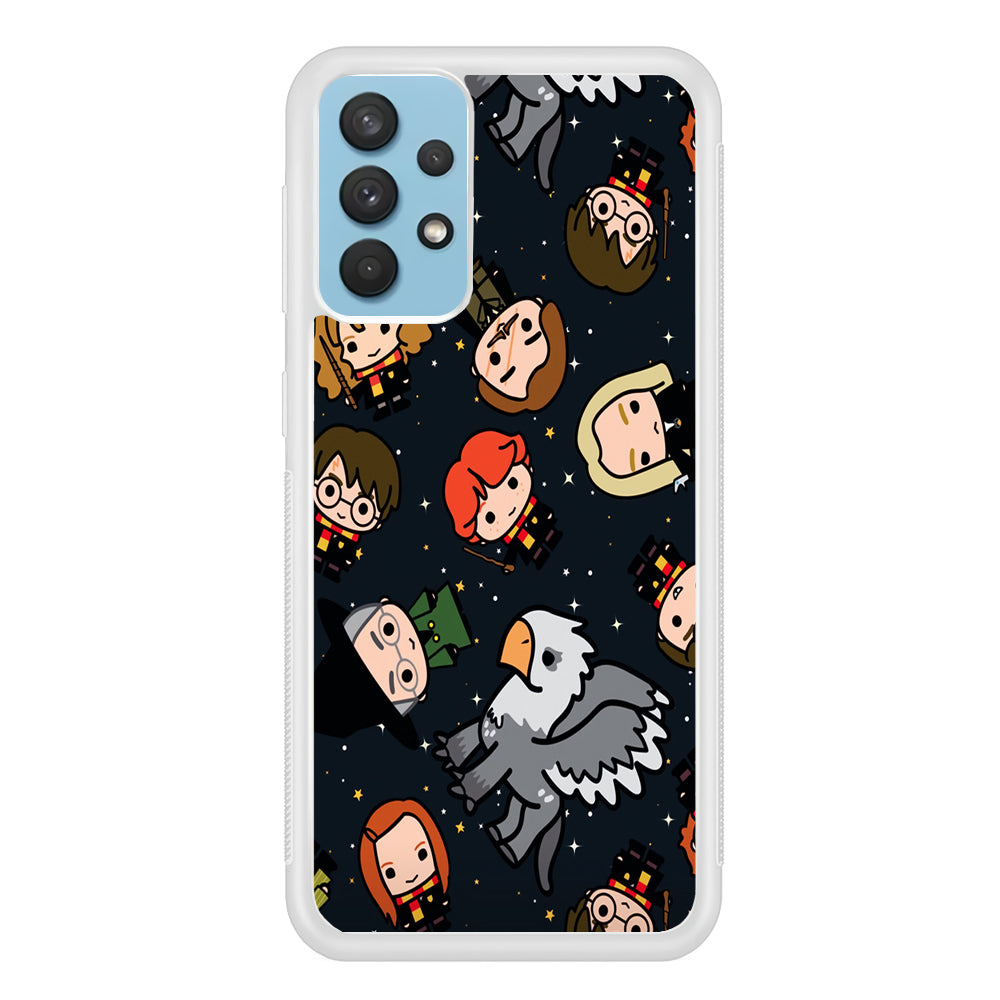 Harry Potter Doodle Star Samsung Galaxy A32 Case