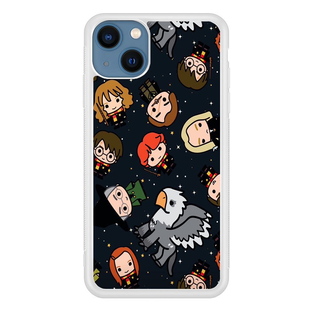 Harry Potter Doodle Star iPhone 14 Plus Case