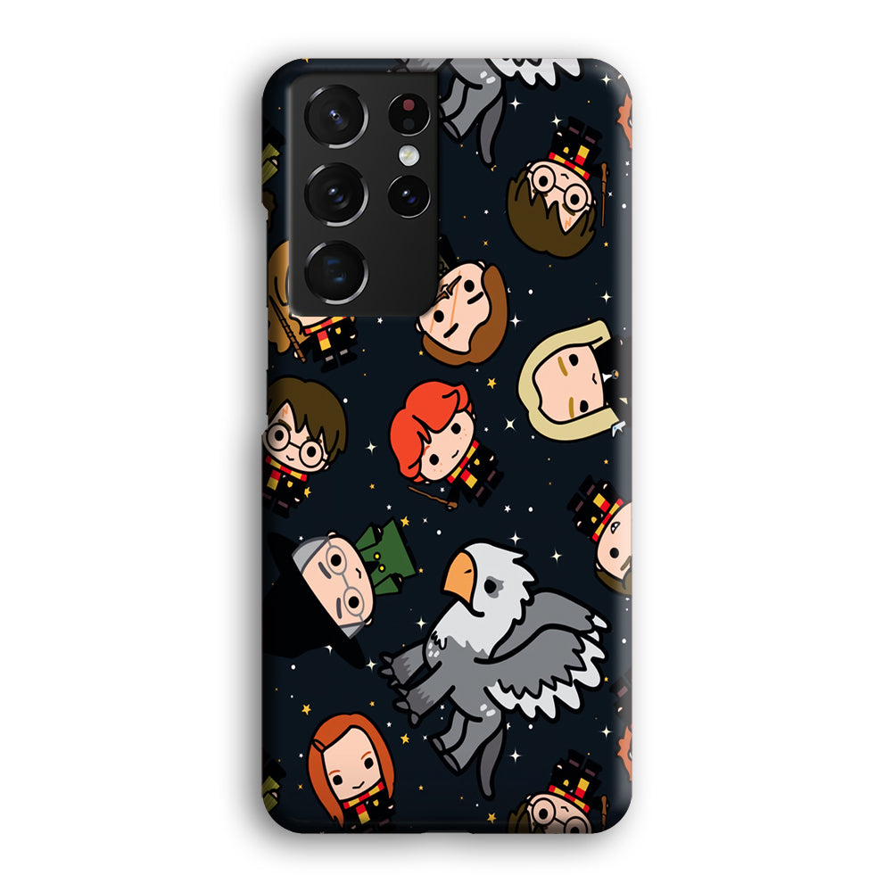 Harry Potter Doodle Star Samsung Galaxy S21 Ultra Case