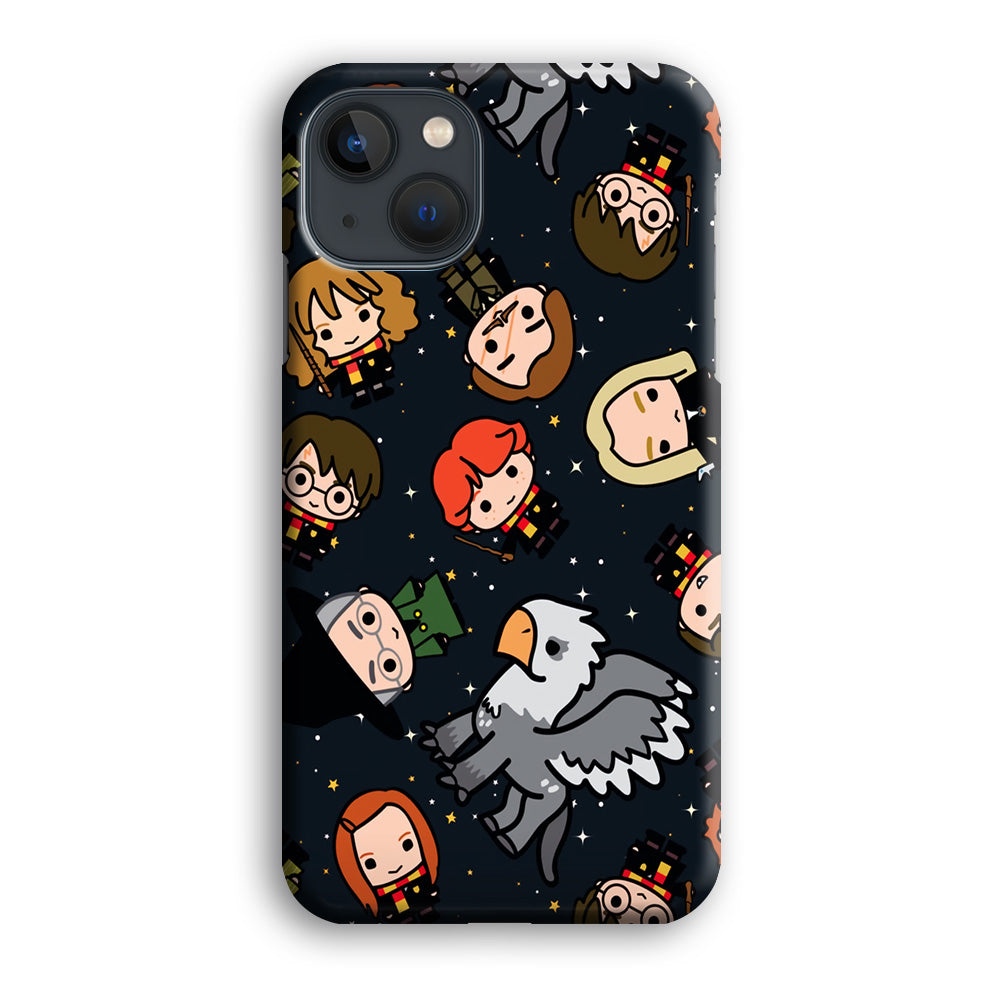 Harry Potter Doodle Star iPhone 14 Plus Case