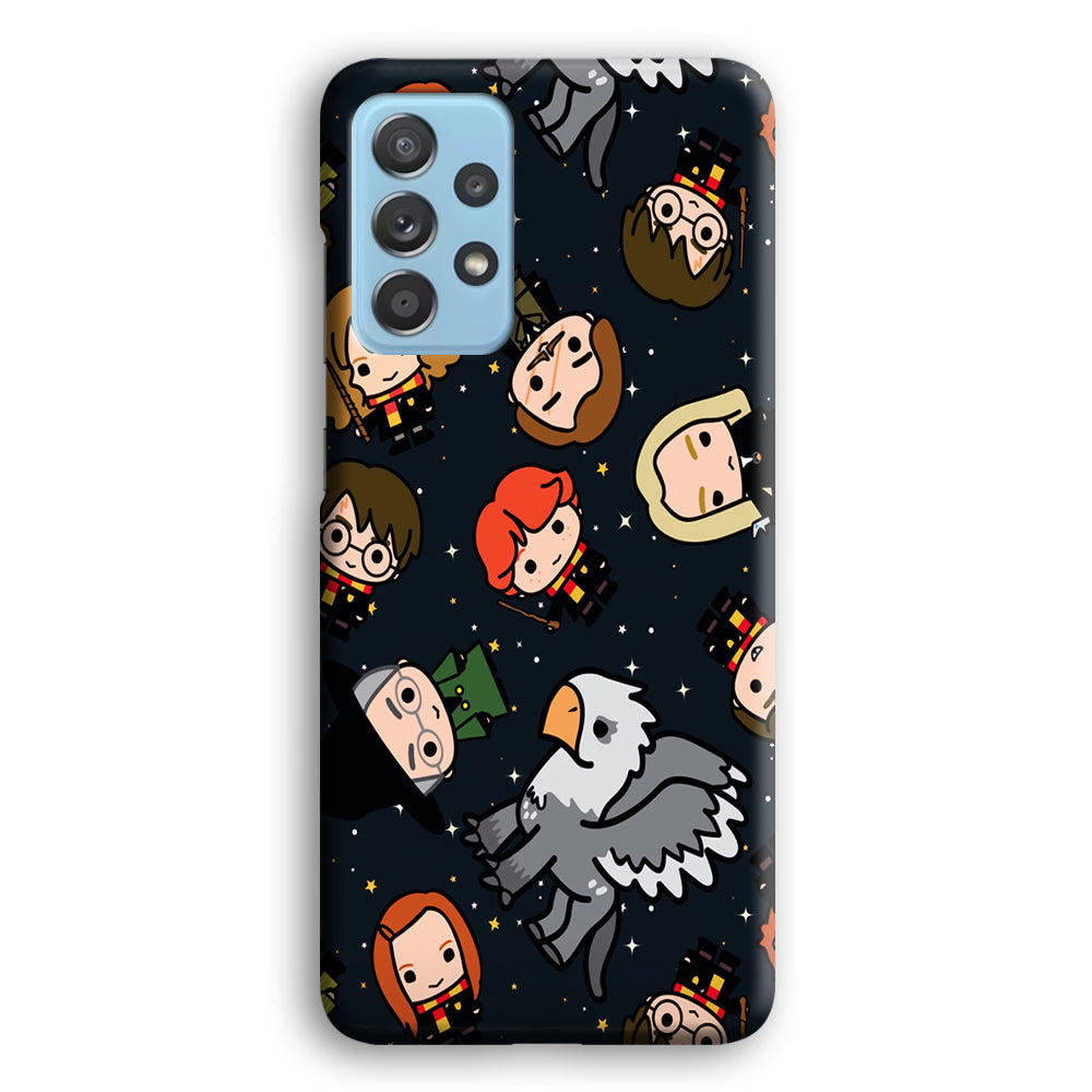 Harry Potter Doodle Star Samsung Galaxy A52 Case