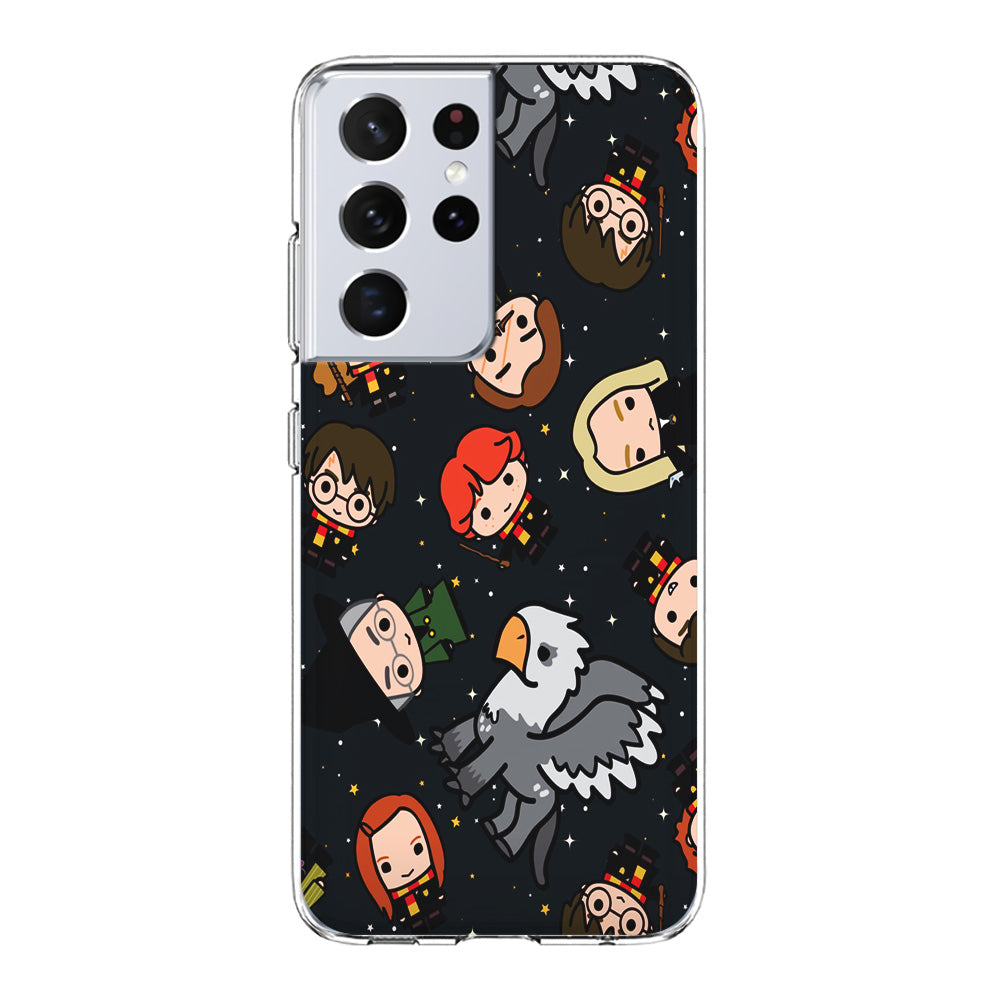 Harry Potter Doodle Star Samsung Galaxy S23 Ultra Case