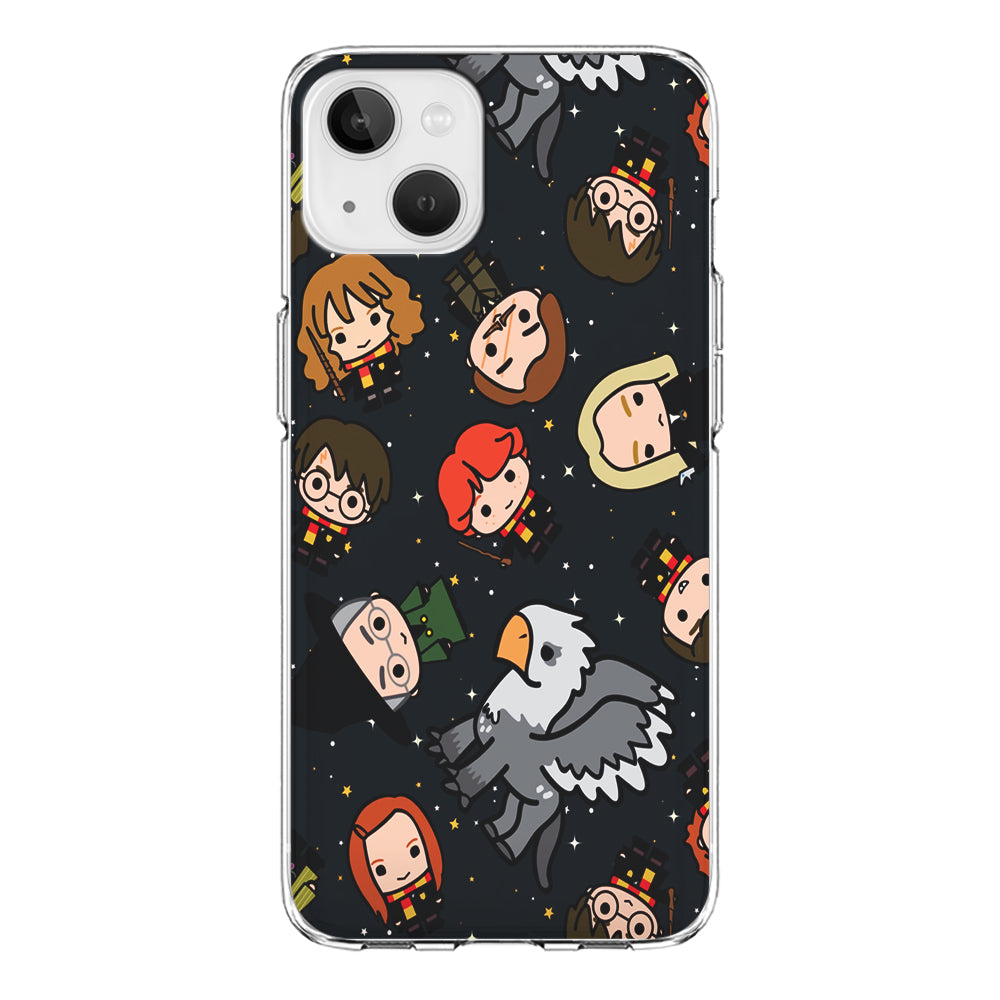 Harry Potter Doodle Star iPhone 14 Plus Case