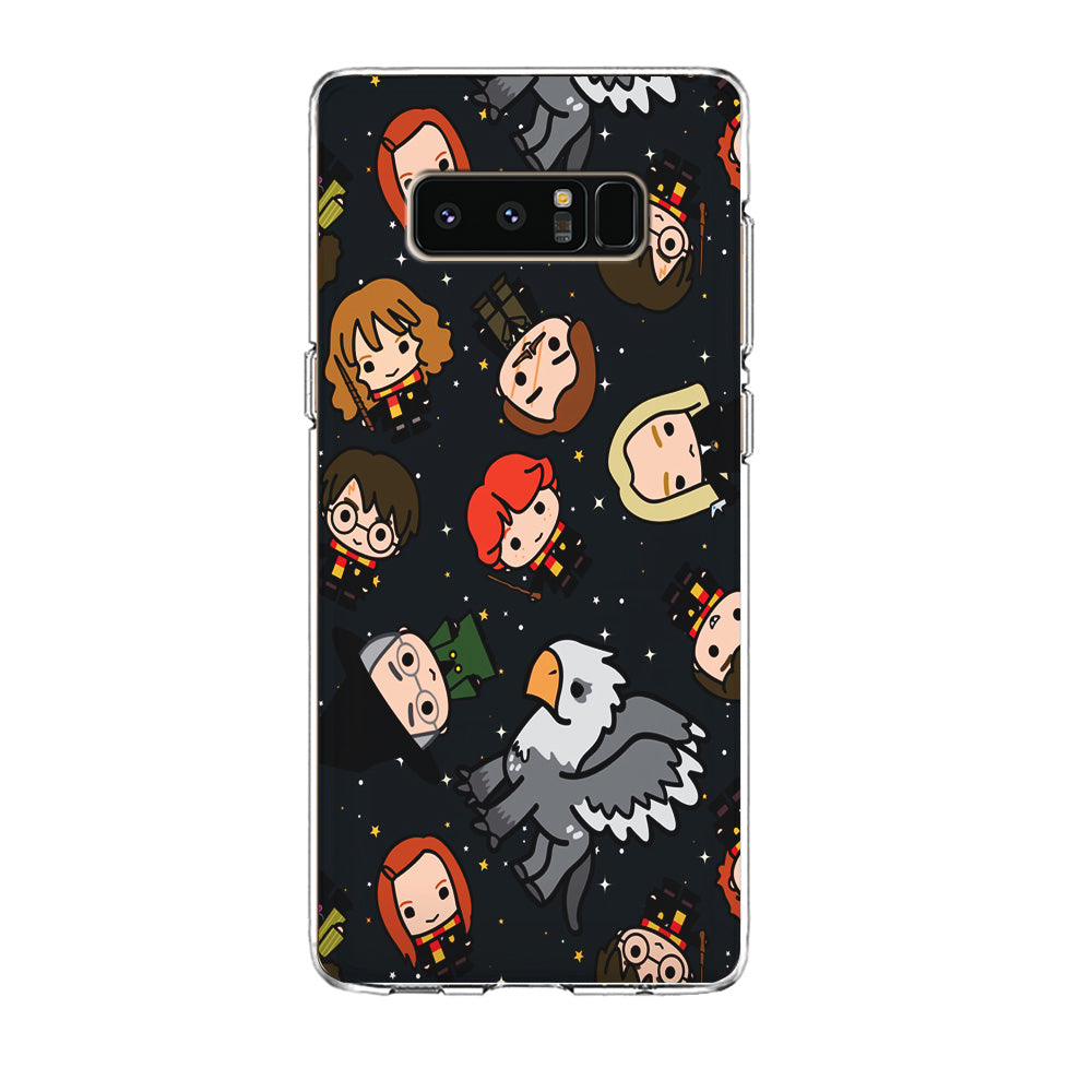 Harry Potter Doodle Star Samsung Galaxy Note 8 Case