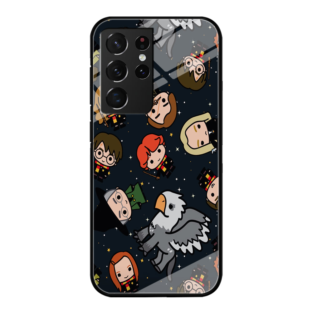 Harry Potter Doodle Star Samsung Galaxy S22 Ultra Case