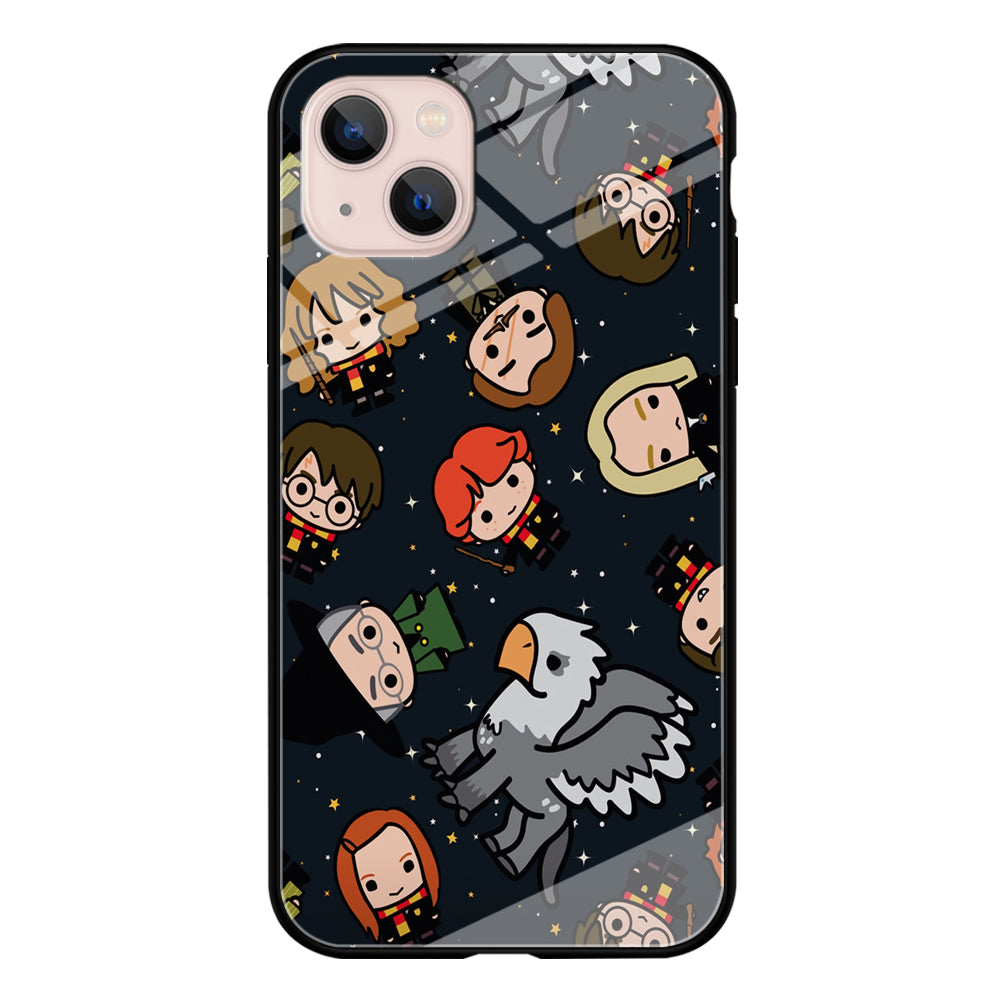 Harry Potter Doodle Star iPhone 14 Plus Case