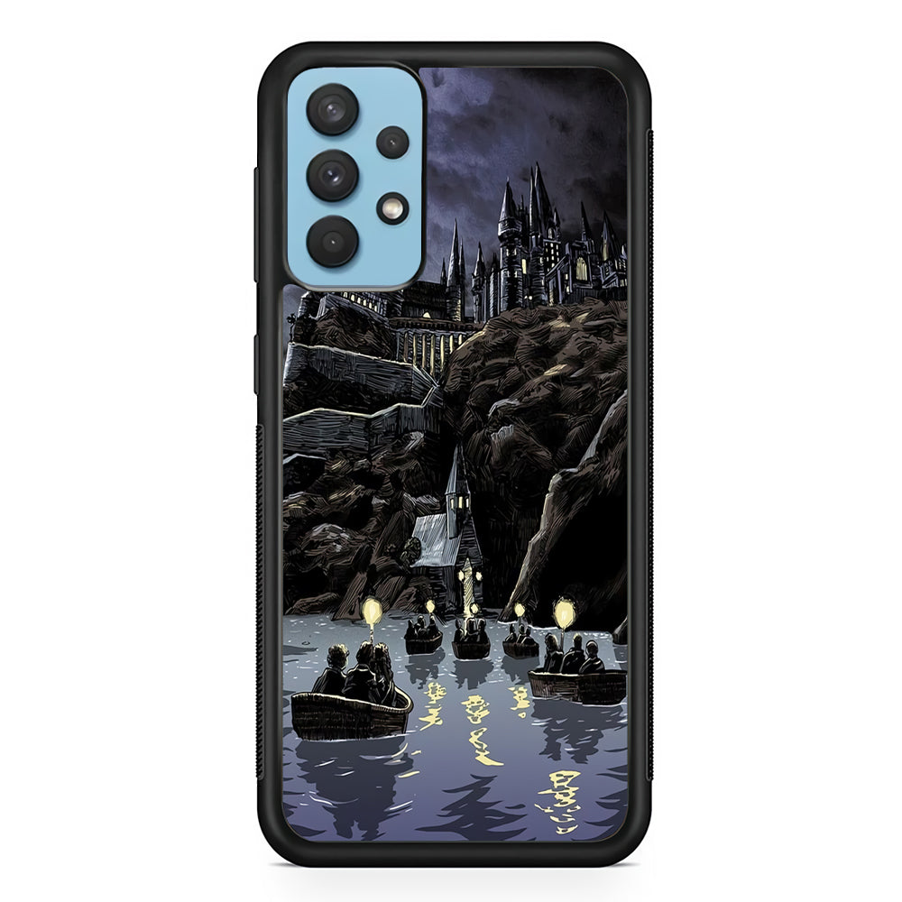 Harry Potter Hogwarts Painting Samsung Galaxy A32 Case