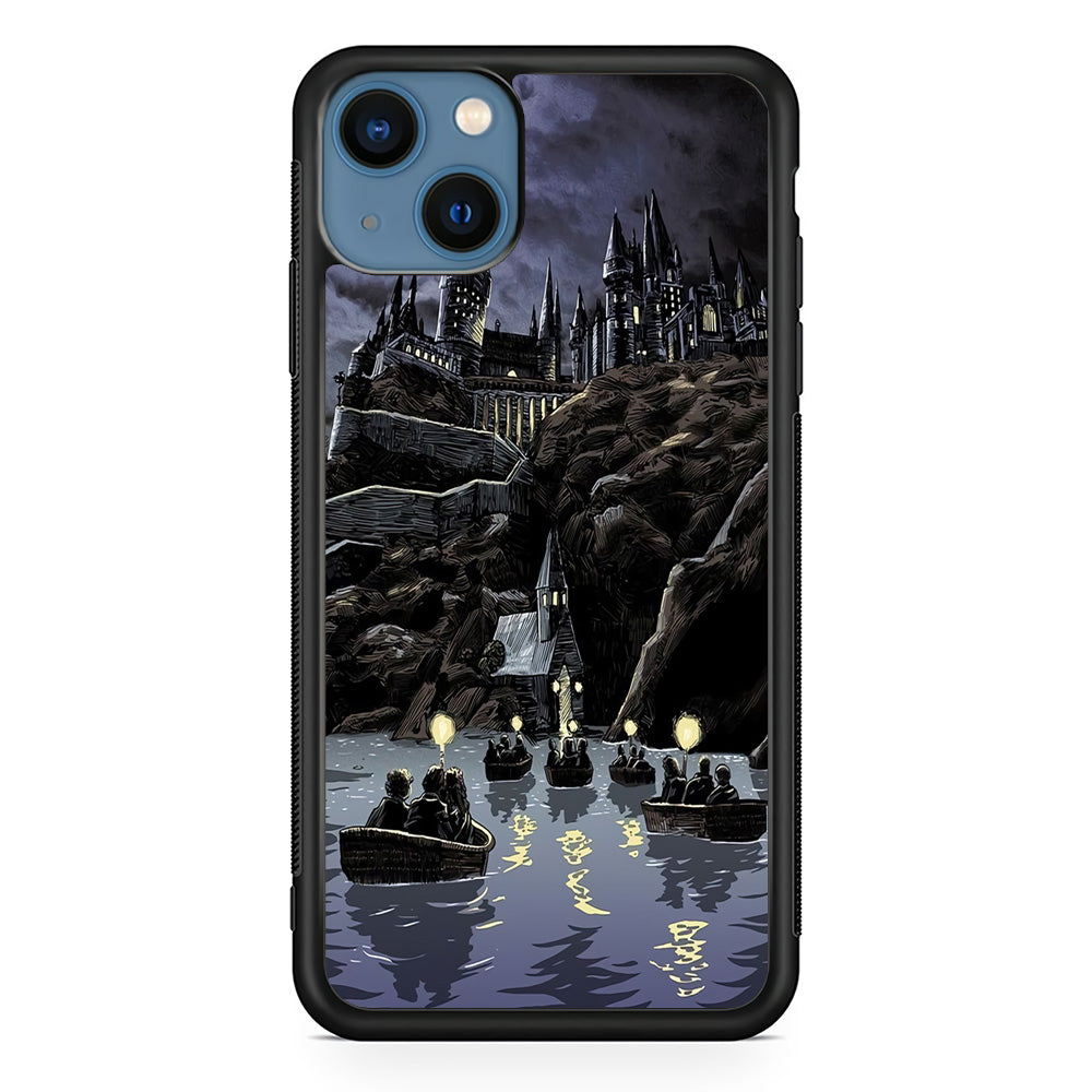 Harry Potter Hogwarts Painting iPhone 14 Plus Case