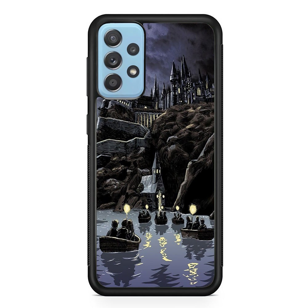 Harry Potter Hogwarts Painting Samsung Galaxy A52 Case