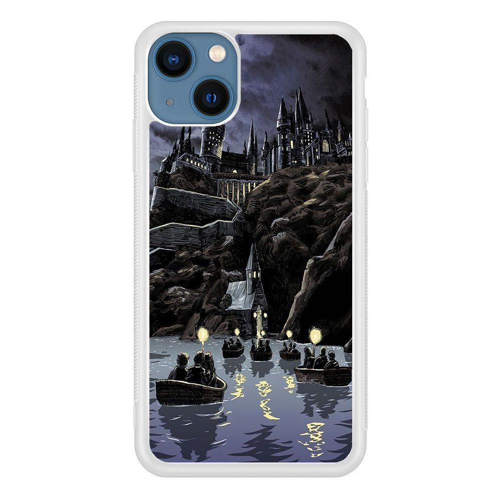 Harry Potter Hogwarts Painting iPhone 14 Plus Case