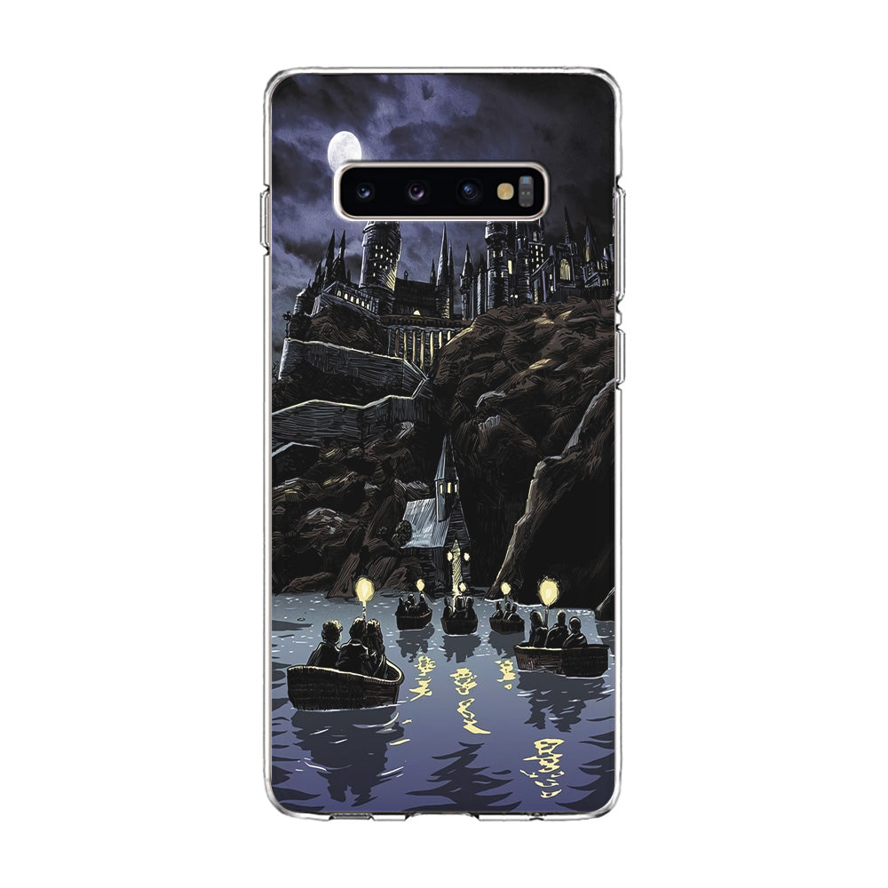 Harry Potter Hogwarts Painting Samsung Galaxy S10 Plus Case