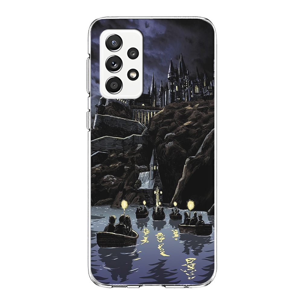 Harry Potter Hogwarts Painting Samsung Galaxy A52 Case