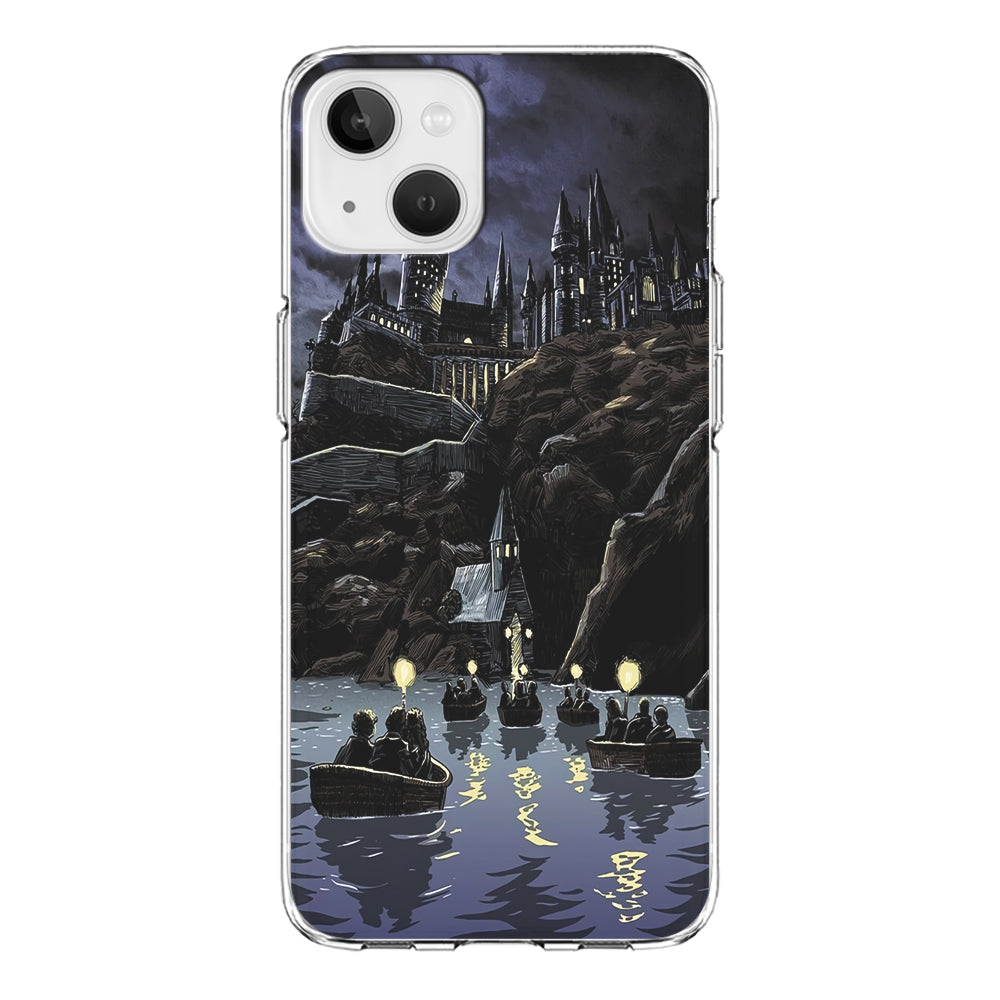 Harry Potter Hogwarts Painting iPhone 14 Plus Case