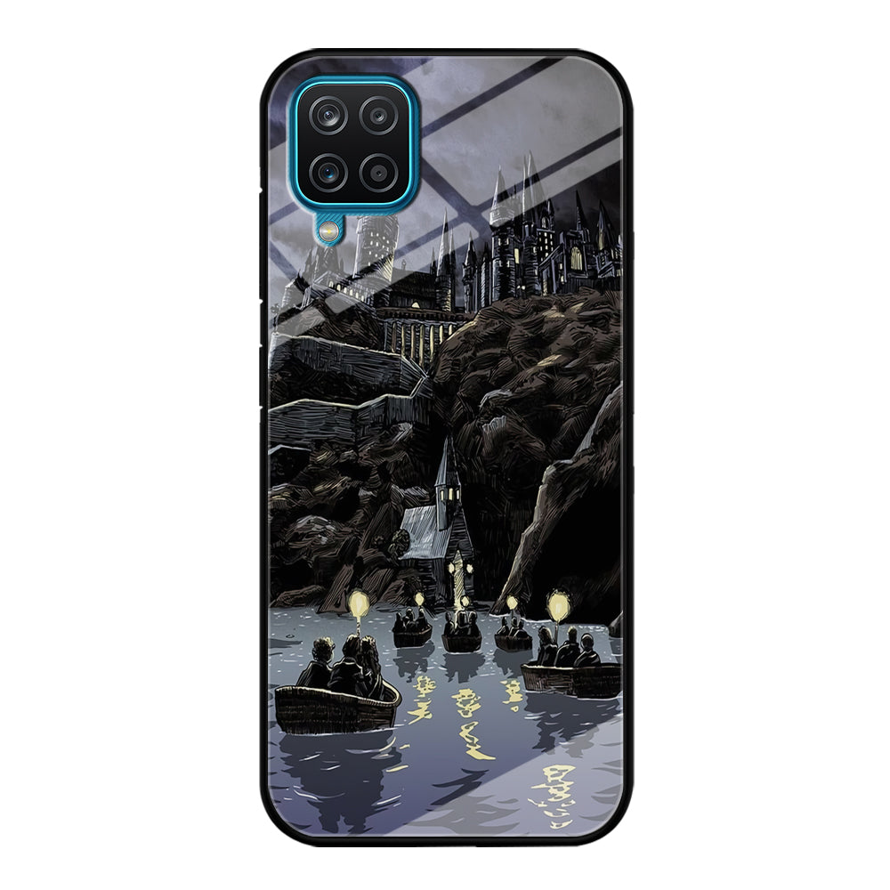 Harry Potter Hogwarts Painting Samsung Galaxy A12 Case