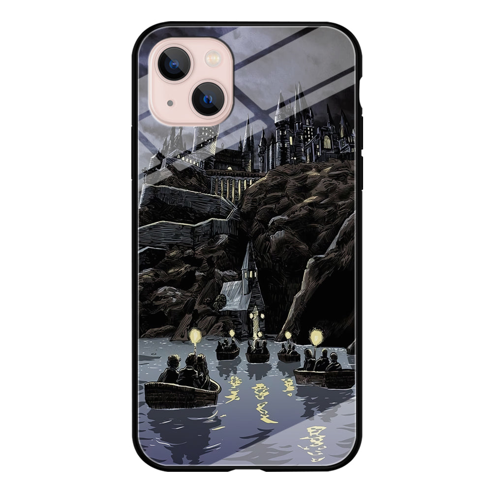 Harry Potter Hogwarts Painting iPhone 14 Plus Case