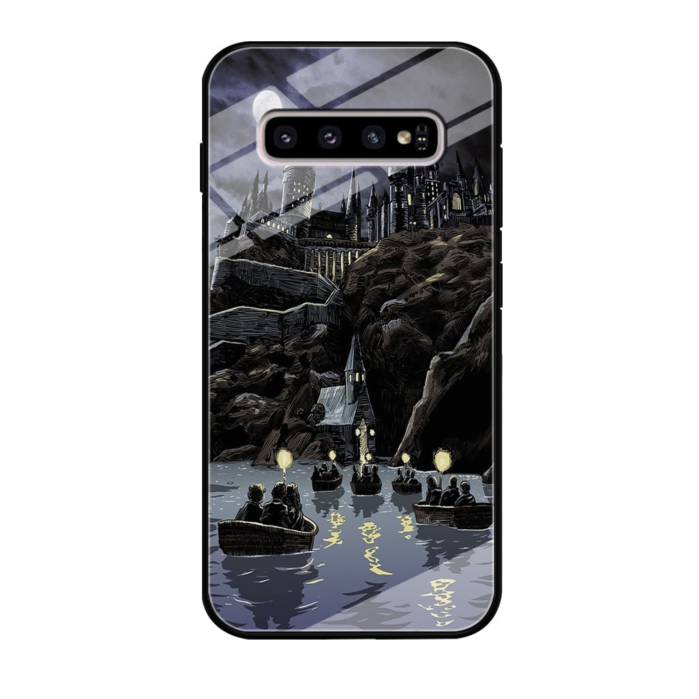 Harry Potter Hogwarts Painting Samsung Galaxy S10 Case