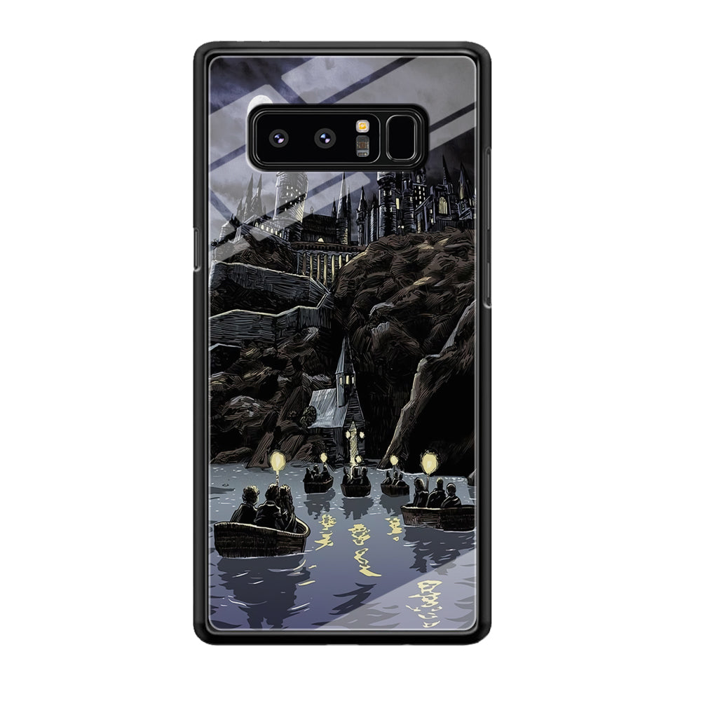 Harry Potter Hogwarts Painting Samsung Galaxy Note 8 Case