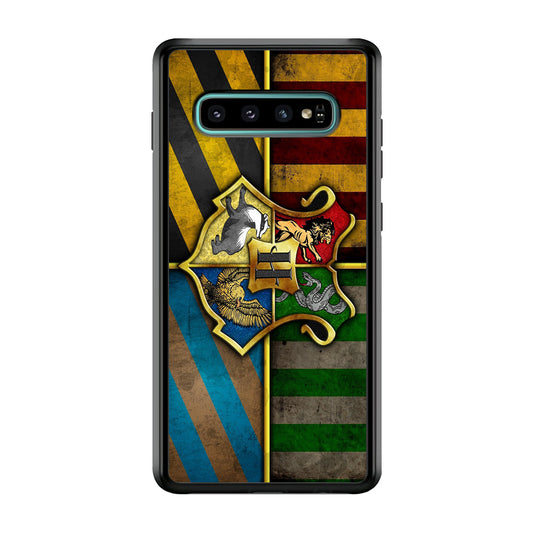 Harry Potter Hogwarts Symbol Flag Samsung Galaxy S10 Case