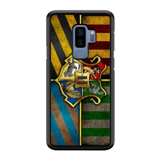 Harry Potter Hogwarts Symbol Flag Samsung Galaxy S9 Plus Case