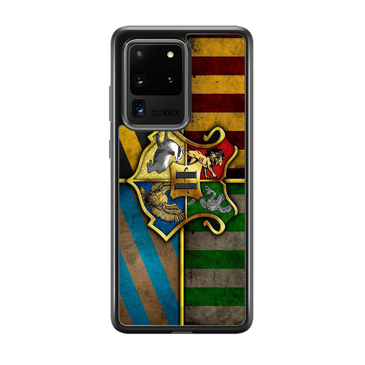 Harry Potter Hogwarts Symbol Flag Samsung Galaxy S20 Ultra Case