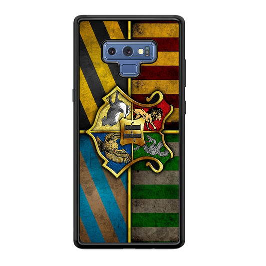 Harry Potter Hogwarts Symbol Flag Samsung Galaxy Note 9 Case