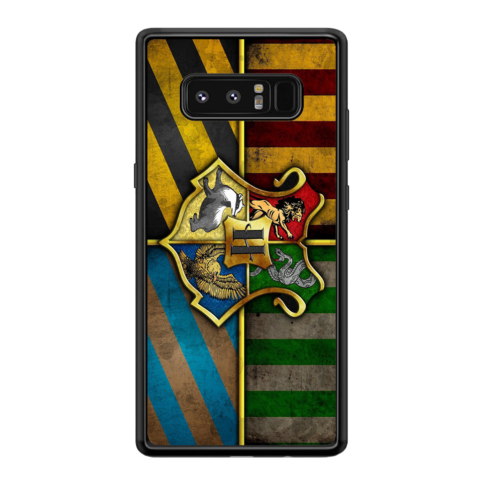 Harry Potter Hogwarts Symbol Flag Samsung Galaxy Note 8 Case