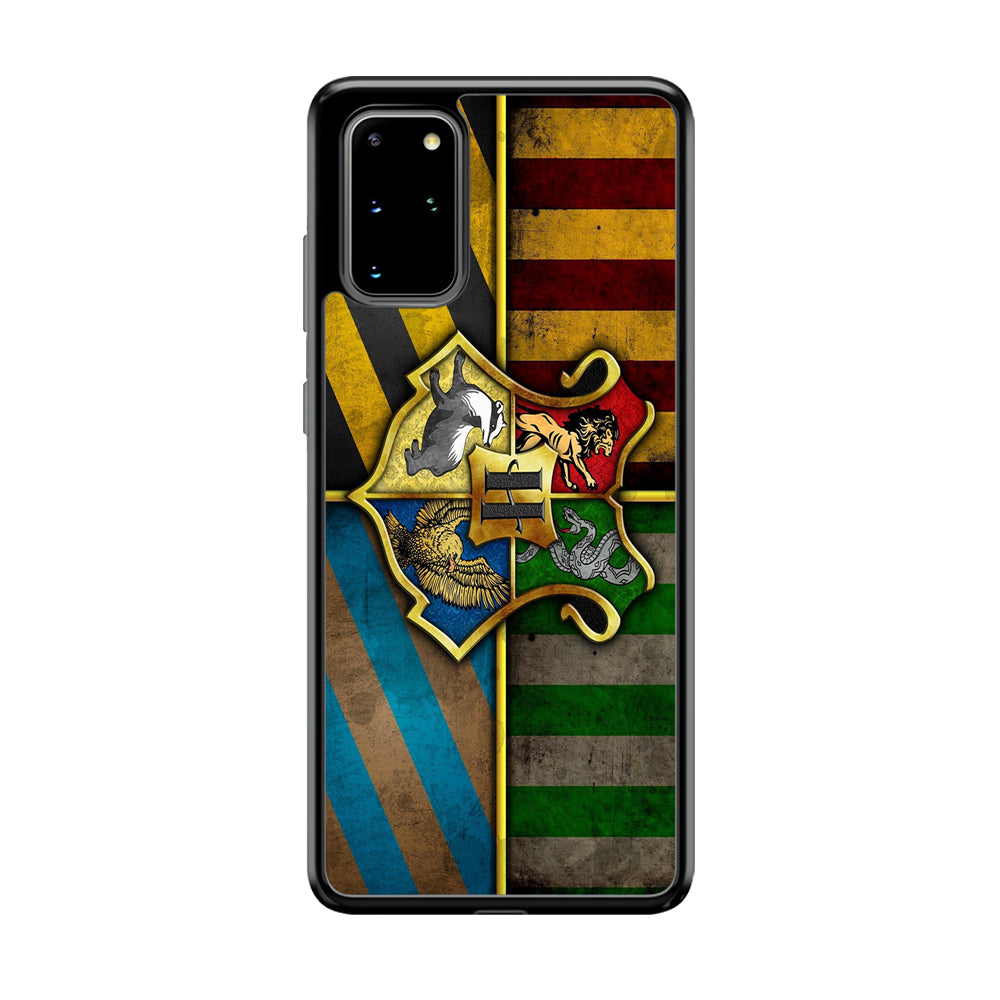 Harry Potter Hogwarts Symbol Flag Samsung Galaxy S20 Plus Case