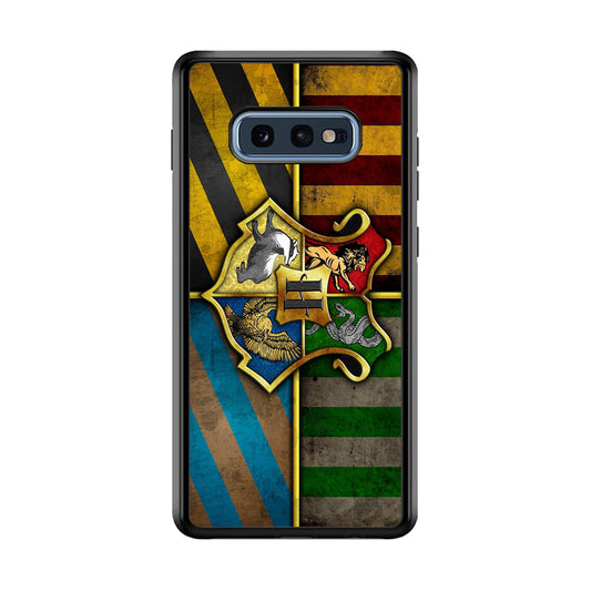 Harry Potter Hogwarts Symbol Flag Samsung Galaxy S10E Case