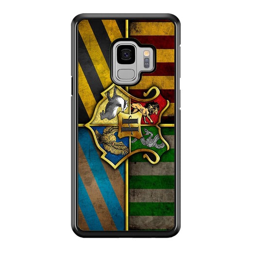 Harry Potter Hogwarts Symbol Flag Samsung Galaxy S9 Case