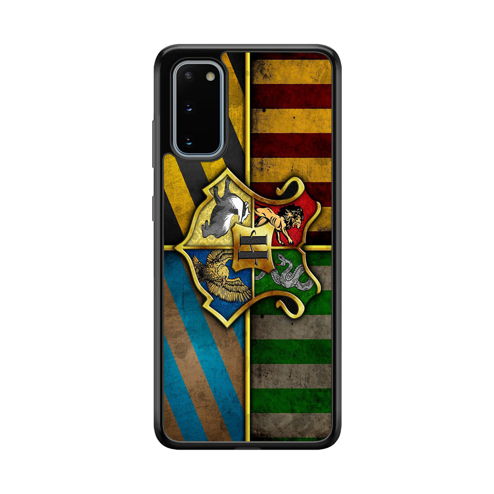 Harry Potter Hogwarts Symbol Flag Samsung Galaxy S20 Case