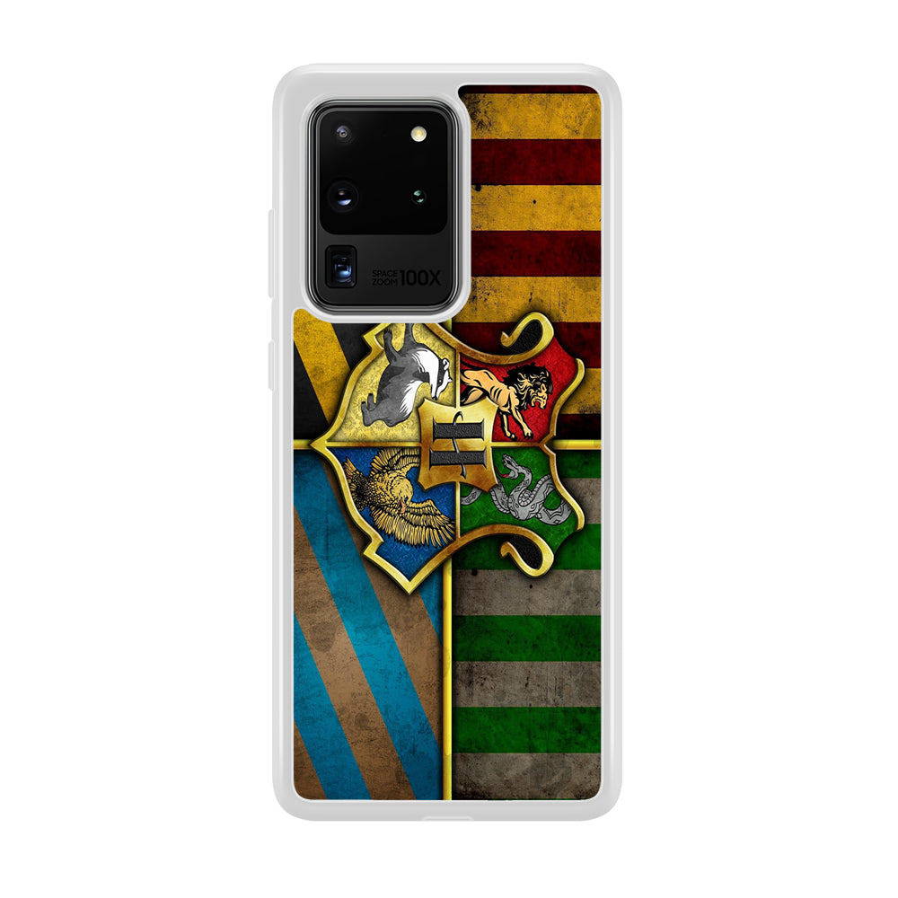 Harry Potter Hogwarts Symbol Flag Samsung Galaxy S20 Ultra Case