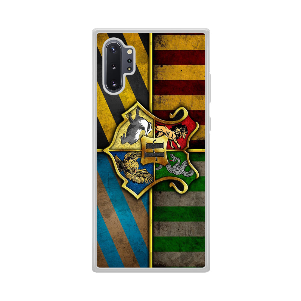 Harry Potter Hogwarts Symbol Flag Samsung Galaxy Note 10 Plus Case